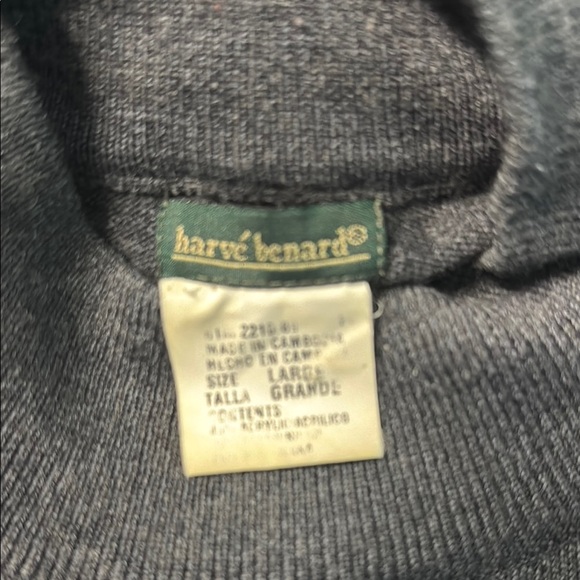 Harve Benard Black Crop Top Sleeveless Knit 30 - Picture 6 of 6